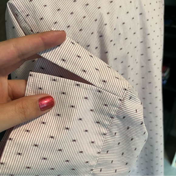 Lands’ End Button Front 3/4 Sleeve Shirt - Picture 10 of 12